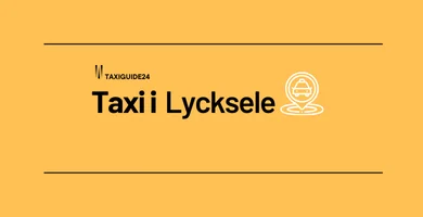 Taxi i Lycksele