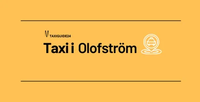 Taxi i Olofström – enkel och tillförlitlig transport